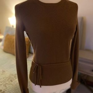 Brown Merino Wool Sweater by Loft, size medium